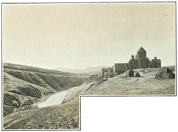 Fig. 93. The Monastery of Khosha Vank: east side.