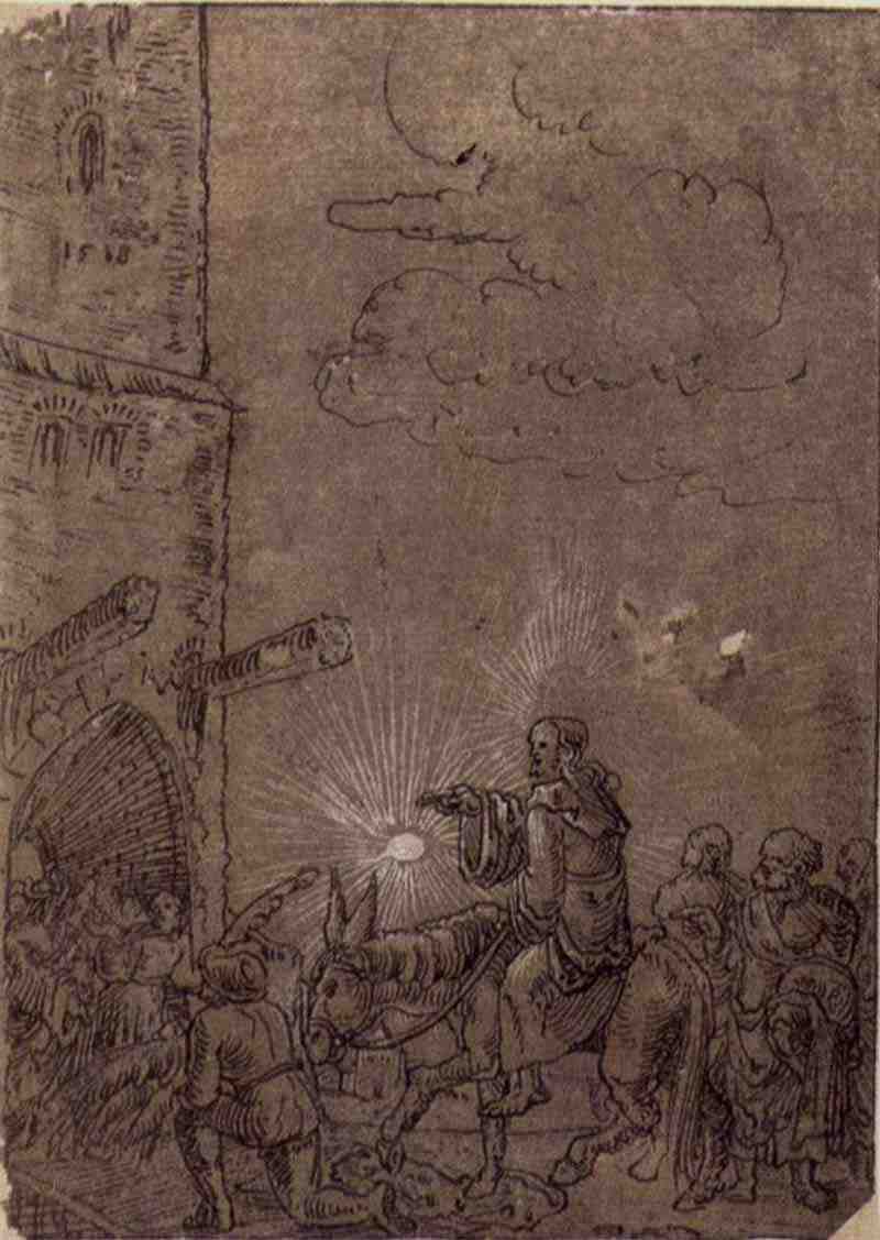 Christ's Entry into Jerusalem, Wolfgang Huber
