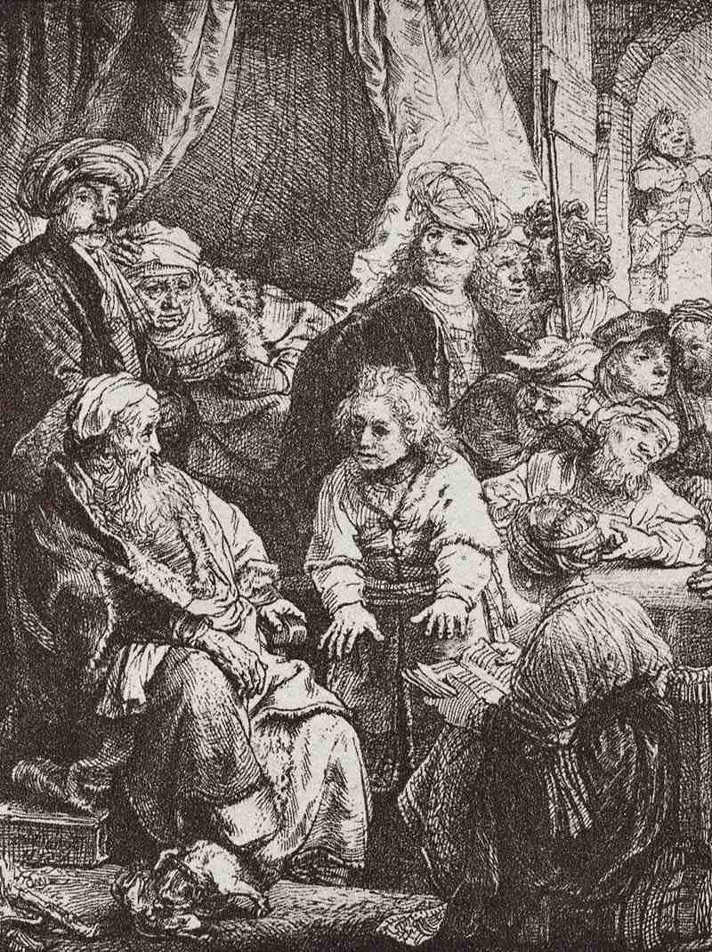 Joseph , his dreams telling, Rembrandt Harmensz. van Rijn