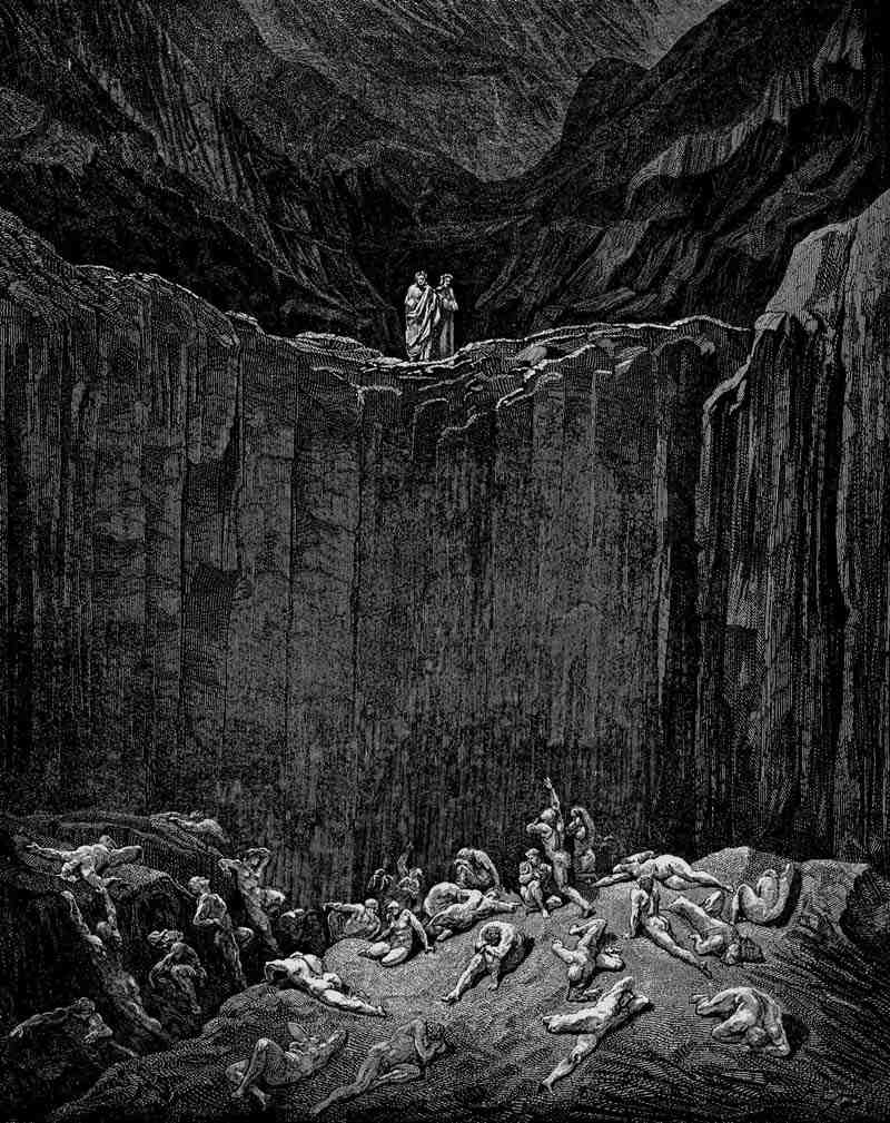 Illustration to Dante's 