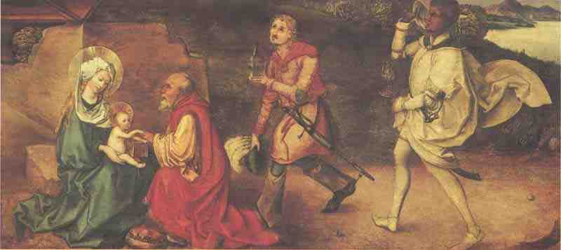 Adoration of the Magi. Albrecht Dürer