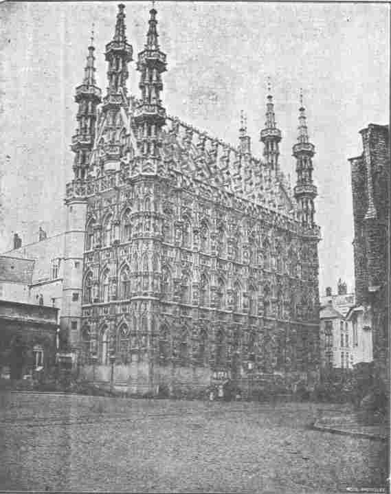 Stadhuis van Leuven (Bulletin officiel du Touring Club de Belgique)