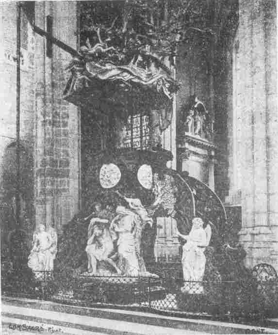 Predikstoel van St-Baafskerk te Gent