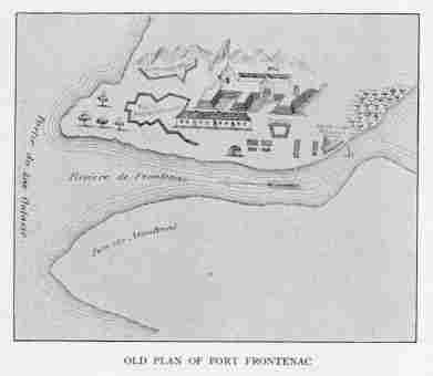 OLD PLAN OF FORT FRONTENAC