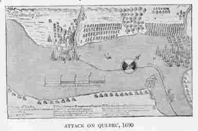 ATTACK ON QUEBEC, 1690