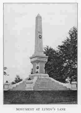 MONUMENT AT LUNDY'S LANE