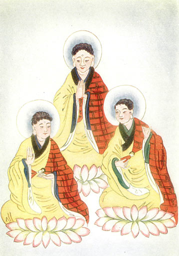 The Buddhist Triad