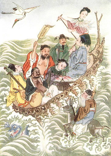 The Eight Immortals Crossing the Sea