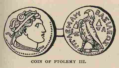 175.jpg Coin of Ptolemy III. 