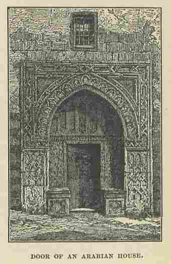 347.jpg Door of an Arabian House. 