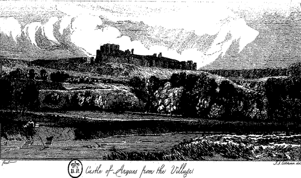 General View of the Castle of Arques
