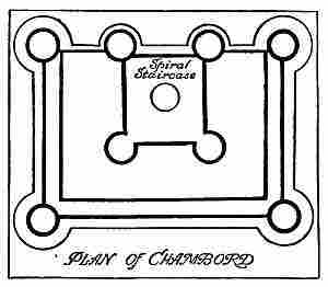 Plan of Chambord