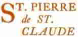 ST. PIERRE de ST. CLAUDE