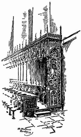 Choir-stalls, Rodez