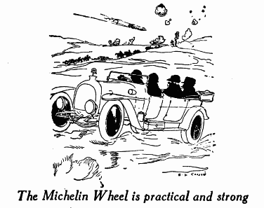 The Michelin Wheel is practical and strong
