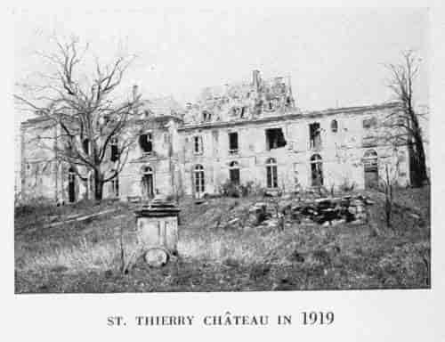 ST. THIERRY CHÂTEAU IN 1919