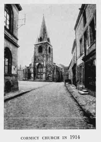 CORMICY CHURCH IN 1914