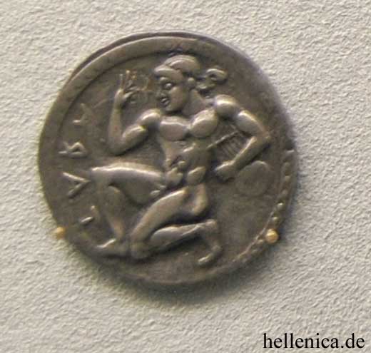 Tarentum , Stater, Ancient Greece  Coins
