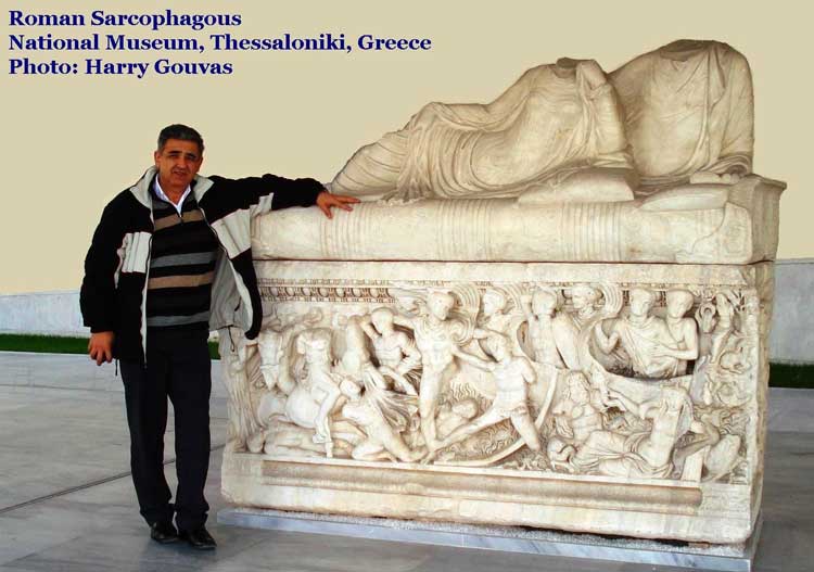 Roman Sarcophagus, Thessaloniki