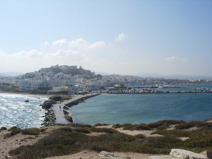 Naxos , view from Portara hill