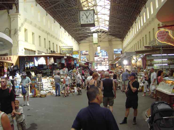 Markthalle in Chania, Griechenland