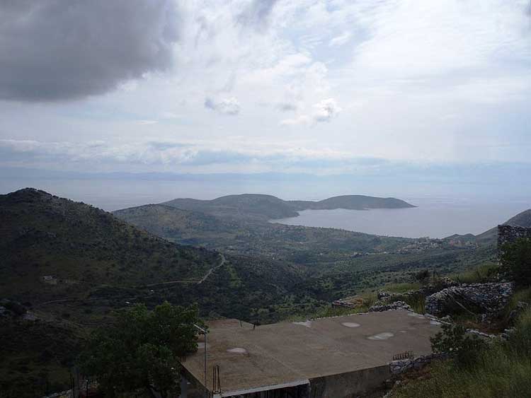 View from Drosopigi 