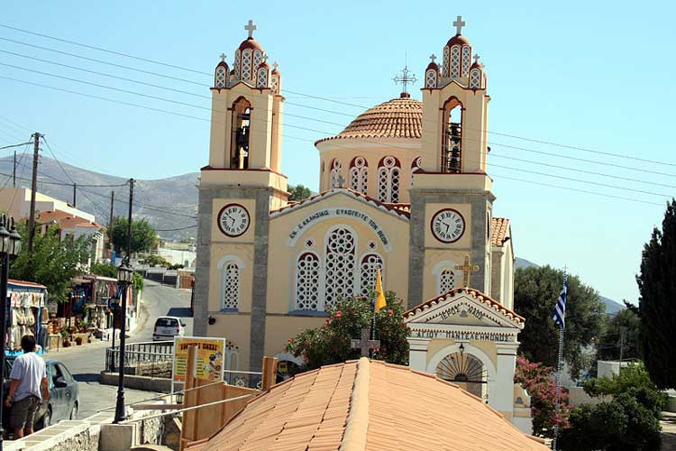 Siana, Agios Panteleimon Church , Greec