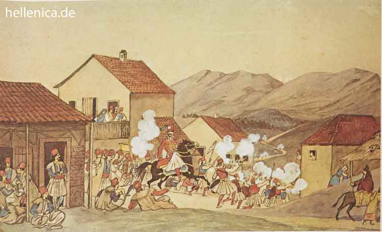Θεόδωρος Γρίβας , εναντίον της εξέγερσης το 1836