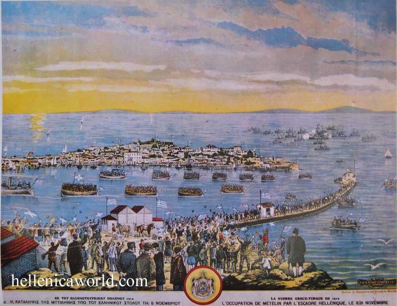 Liberation of Mytilene,  8 November 1912