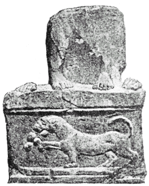 Fig. 4.—Relief from Mycenae, No. 217.