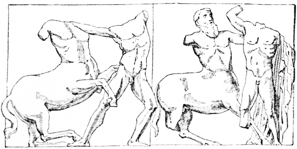 Fig. 9.—Metopes 308, 309, from Carrey.