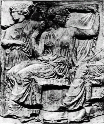 Fig. 1. Iris and Hera. East Frieze of Parthenon.