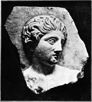 Fig. 1. Fragment of a Sepulchral Relief. No. 673.