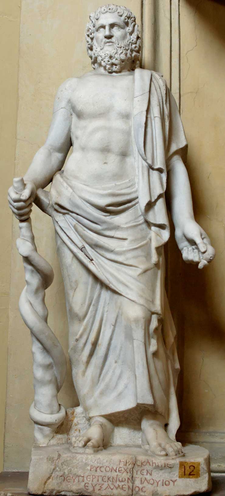 Asclepius, Leutari Chiaramonti Inv2023