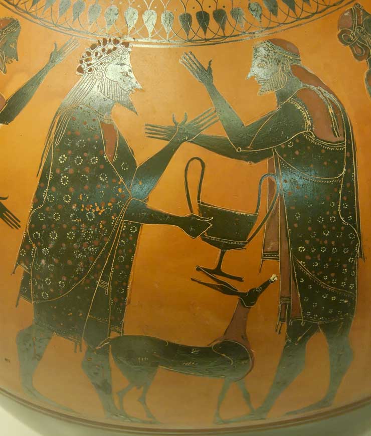 Dionysus and Icarius, BM B153