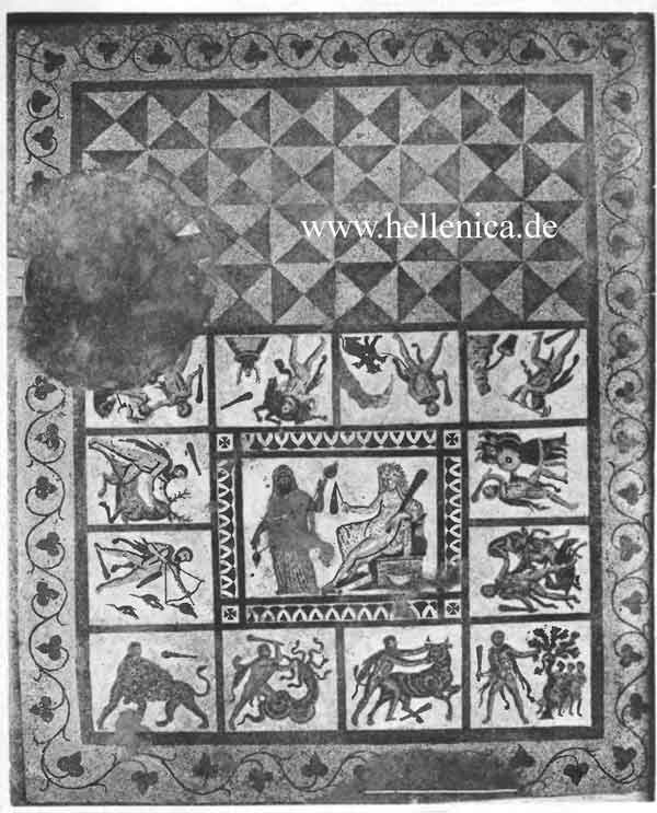 Hercules The Twelve Labours Mosaic, Liria