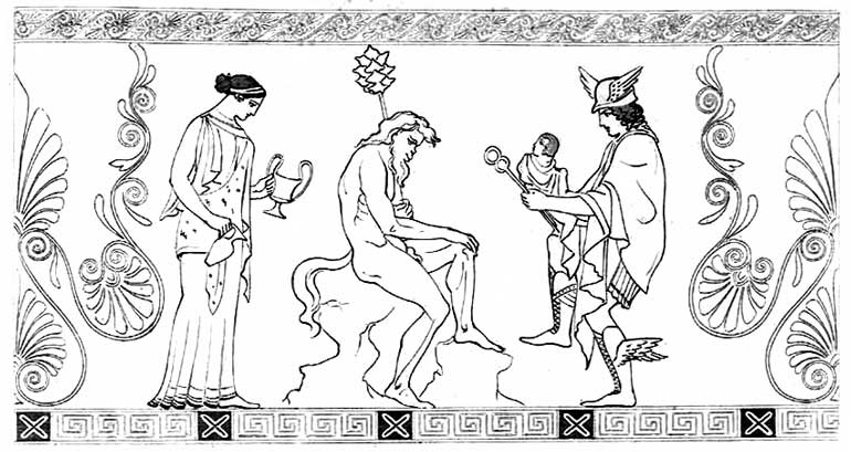 Hermes with the infant Dionysus