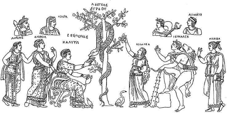hesperides greek mythology