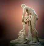 Hermes fastening his sandal, Louvre