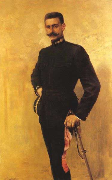Πορτρέτο του Παύλου Μελά από τον Γεώργιο Ιακωβίδη
