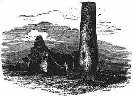 ROUND TOWER OF DYSART, NEAR CROOM, LIMERICK.