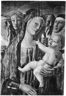 Madonna with Saints. by Neroccio di Bartolommeo Landi.