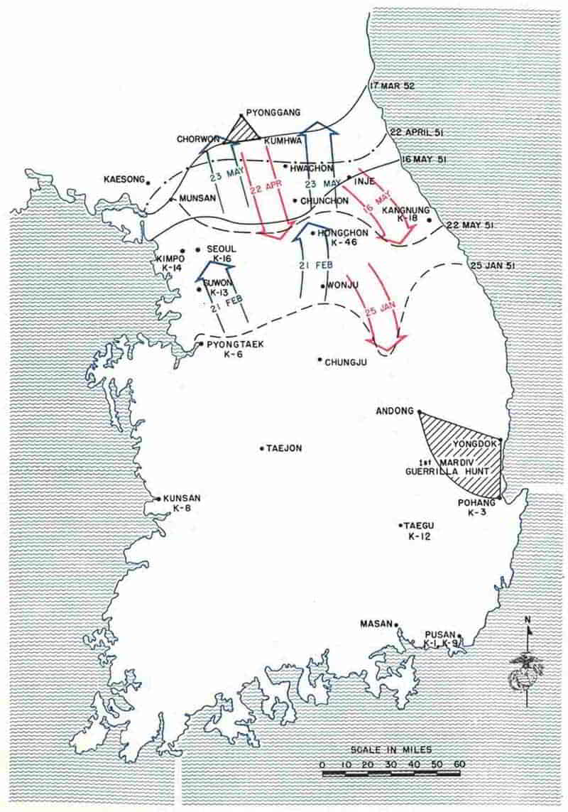 U.S. Marine Operations in Korea, 1950-1953, Volume 4 (of 5) by Nicholas ...