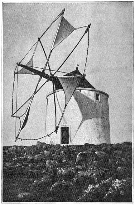 Portugeesche windmolen.