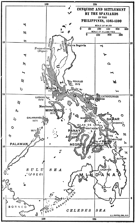 Conquest and Settlement by the Spaniards in the Philippines, 1565–1590