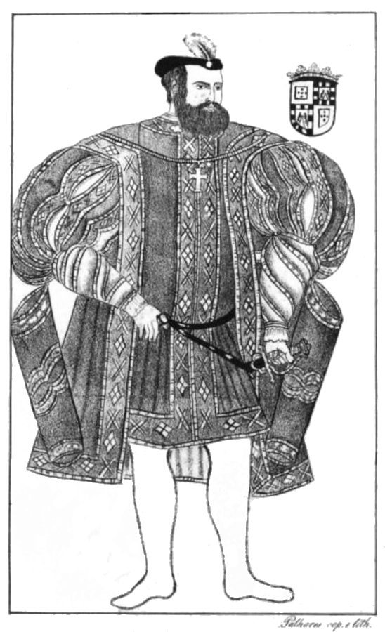 Gravura do Vice-Rei. Afonso de Noronha