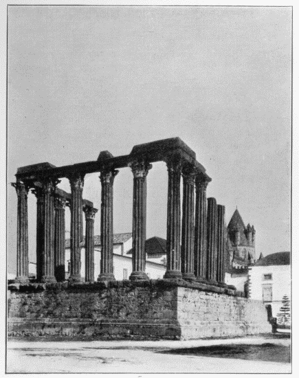 FIG. 2. Evora. Temple of "Diana." 