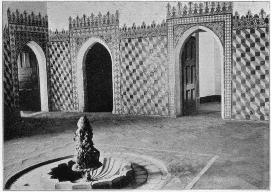FIG. 8. Sala dos Arabes. Palace, Cintra. From a photograph by L. Oram, Cintra.