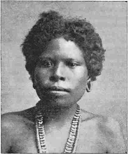 Young Papuan Woman, Samarai People