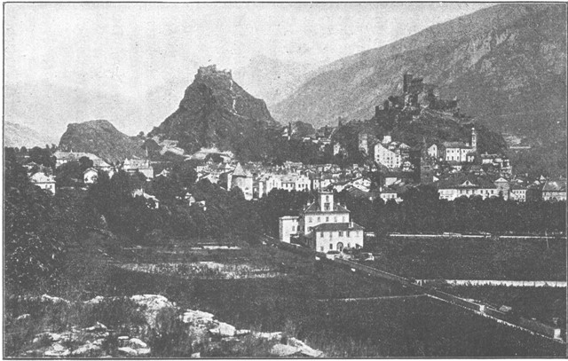 VIEW OF SION. (From a Photograph.)